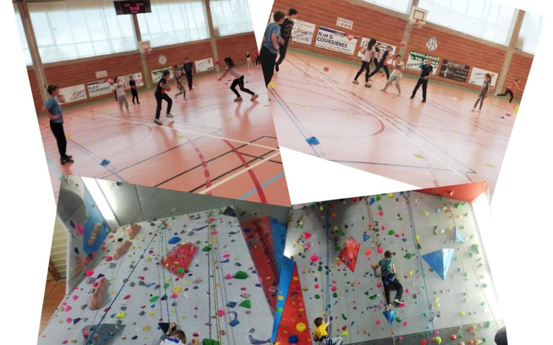 Initiation escalade et dodgeball